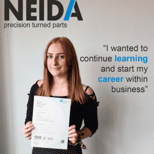 NEIDA’s First Business Administration Apprentice Graduates