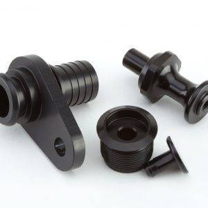 black anodised turned parts 1