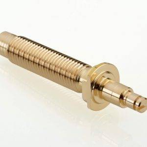 brass spindle turned part 1