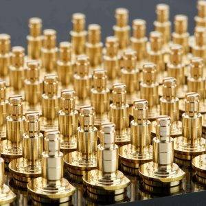 brass spindles turned parts 1