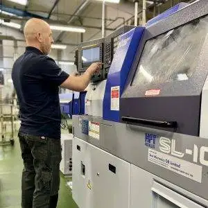 Acquisition of Two CNC Sliding Head Machines